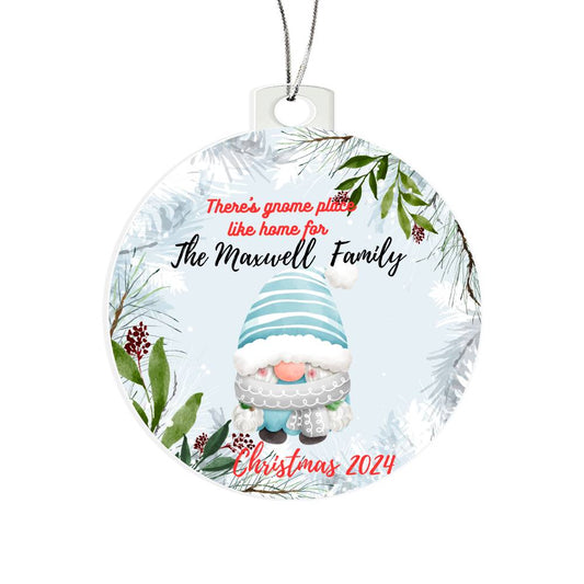 Personalised Christmas Ornament. Create a memorable keepsake.